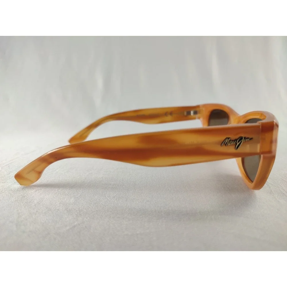 Maui Jim Kahoma MJ-285-21T Honey Amber Tortoise Polarized Sunglasses Case